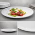 Thumbnail image #4 for Epicure 12-Inch Round White Coupe Melamine Buffet/Pizza Plate