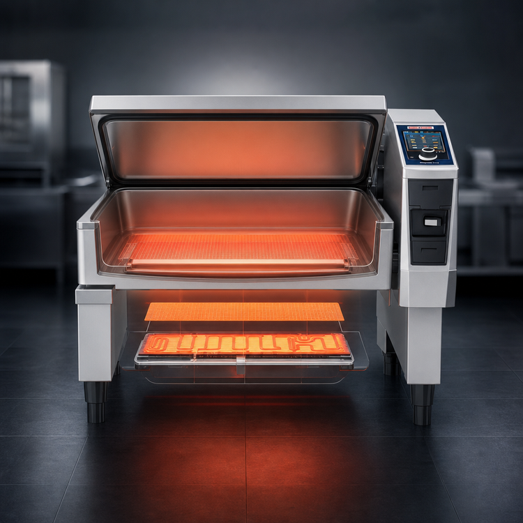 Product image #3 for RATIONAL iVario Pro XL Multifunctional Cooking Center, Braising Pan & Tilt Skillet