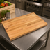 Thumbnail image #3 for John Boos Appalachian Red Oak Island Countertop, 72 x 30 x 1-1/2-Inch, Varnique Finish