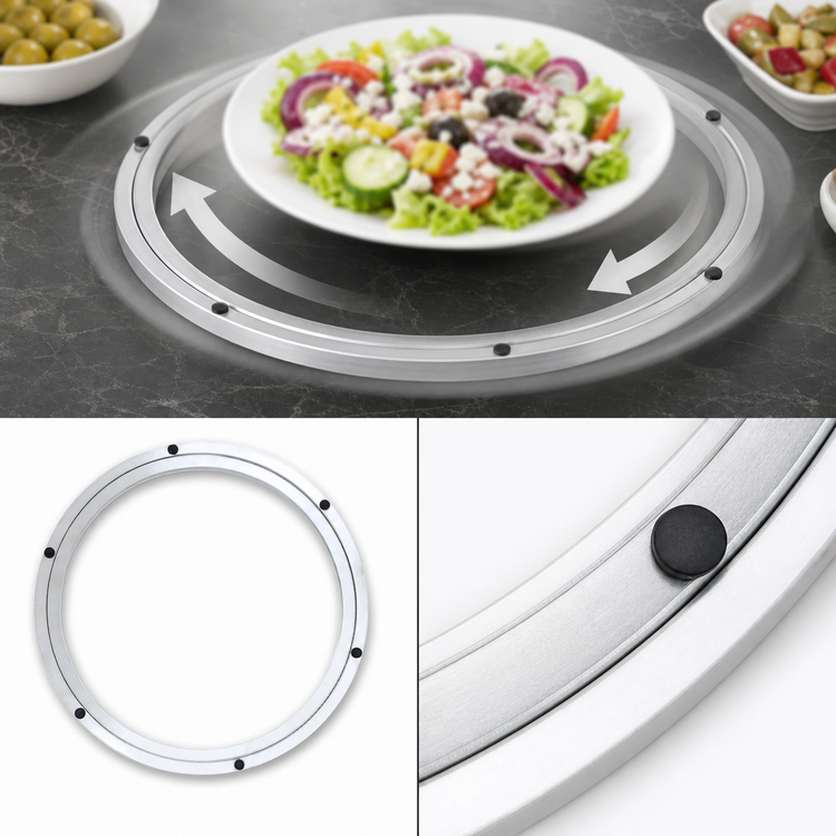 Product image #3 for 16-Inch Aluminum Ball Bearing Lazy Susan Base Only
