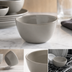 Thumbnail image #3 for American Metalcraft Crave Collection Shadow Gray Round Melamine Bouillon Cup, 10 oz.