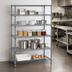 Thumbnail image #3 for Quantum Stationary Wire Shelving Starter Kit, 36