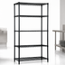 Thumbnail image #3 for Quantum 5-Shelf Wire Shelving Starter Kit, 30 x 24 x 54 Inches, Black Epoxy Antimicrobial