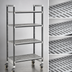 Thumbnail image #3 for Cambro Camshelving Elements XTRA 4-Shelf Vented Mobile Starter Unit, 18 x 54 x 70-1/4 Inches, Speckled Gray
