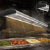 Thumbnail image #3 for Hatco Glo-Ray Curved 42-Inch Lighted Infrared Strip Heater with Dual LED Lights and Electronic Infinite Control