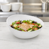 Thumbnail image #3 for American Metalcraft Lift 68 oz. Round Angled Melamine Bowl, White