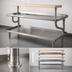 Thumbnail image #3 for Advance Tabco 72-Inch Adjustable Stainless Steel Plate Shelf for Equipment Stands