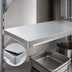 Thumbnail image #4 for New Age Adjust-A-Shelf Solid Brute Series Aluminum Shelf, 66 x 24 Inches, 800 lb. Capacity