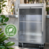 Thumbnail image #3 for Continental Refrigerator BB24NSSGD 24-Inch Stainless Steel Back Bar Display Cooler with Hinged Glass Door