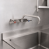 Thumbnail image #3 for Backsplash-Mount Commercial Faucet with 8-Inch Centers and 6-Inch Swing Spout