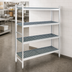 Thumbnail image #3 for Fermostock 4-Tier Stationary Starter Polymer Shelving Unit, 42