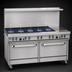 Thumbnail image #3 for Southbend Ultimate 60-Inch Gas Restaurant Range with 5 Burners, 24-Inch Griddle, and 2 Standard Ovens