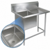 Thumbnail image #3 for John Boos Pro-Bowl 1-Compartment Stainless Steel Sink with Right Drainboard, 48-3/16-Inch Wide
