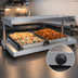 Thumbnail image #3 for Hatco Glo-Ray 72-Inch Freestanding Heated Shelf with Stainless Steel Top, 15-3/4-Inch Deep