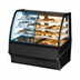 Thumbnail image #4 for True 48-1/4 Inch Dual Zone Curved Glass Display Merchandiser with Glass Ends and Self-Contained R290 Refrigeration