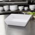 Thumbnail image #3 for American Metalcraft Endurance 36 oz. Square Shallow Melamine Bowl, White