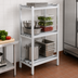 Thumbnail image #3 for Lifetime Tough 3-Shelf Channel-Style Aluminum Dunnage Shelving, 48W x 20D x 64H