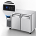 Thumbnail image #3 for Turbo Air J Series Narrow Two-Section Side Mount Undercounter Refrigerator, 8.27 Cu. Ft., Stainless Steel