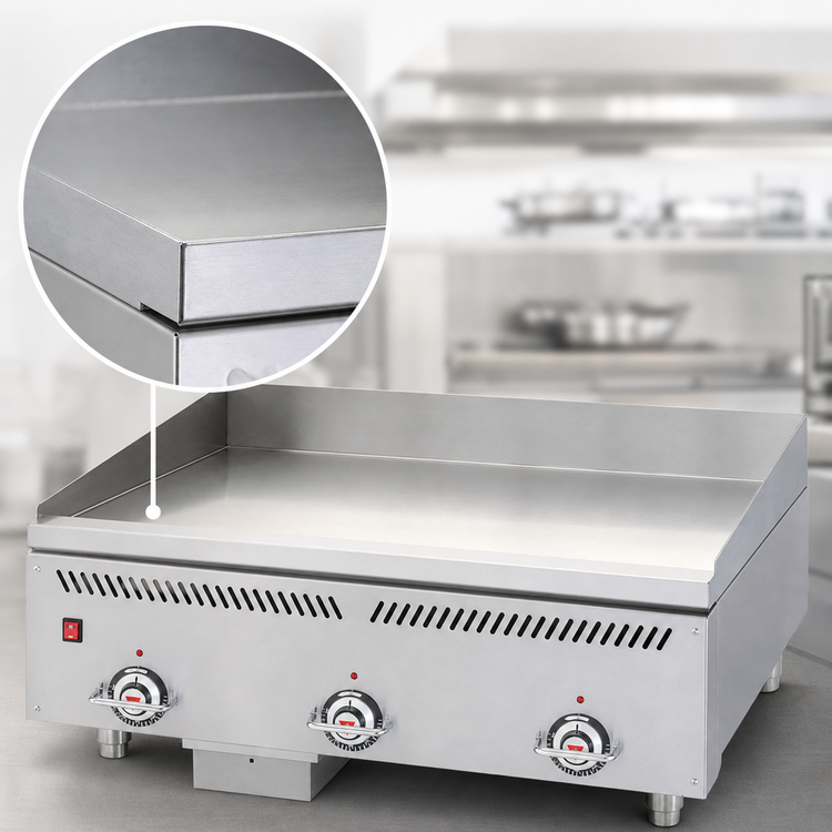 Product image #4 for Vulcan Heavy Duty 48-Inch Countertop Gas Griddle with 1-Inch Chrome Plate and 1 Drawer