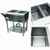 Thumbnail image #3 for Advance Tabco Triumph Supreme Electric Hot Food Table with Undershelf, 2 Wells, 120V