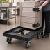 Thumbnail image #4 for Cambro Camdolly® Open Frame Food Carrier Dolly, 300 lb Capacity, 5-Inch Casters, Black