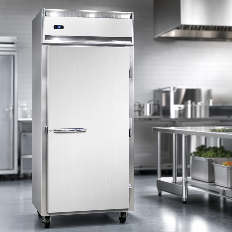 Product image #3 for Continental Refrigerator 1FXSNSA Extra-Wide One-Section Reach-In Freezer with Shallow Depth