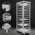 Thumbnail image #3 for Eagle Panco Mobile Front-Load Oven Rack for (20) 18 x 26-Inch Sheet Pans