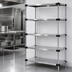 Thumbnail image #3 for Quantum 5-Shelf Solid Stainless Steel Shelving Starter Kit, 36 x 14 x 63 Inches