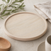 Thumbnail image #4 for American Metalcraft 13-Inch Sun-Bleached Wood Plate, Hampton Collection