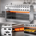 Thumbnail image #3 for Omcan 36-Inch Countertop Natural Gas Infrared Cheese Melter