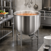 Thumbnail image #3 for Legion LT-40 40-Gallon Stationary Direct Steam Kettle with 2/3 Jacket