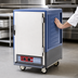 Thumbnail image #3 for Metro C5 3 Series Heated Holding Cabinet, Half Height, 1 Section, Blue Insulation Armour, Solid Door, 8 Full-Size Sheet Pan Capacity