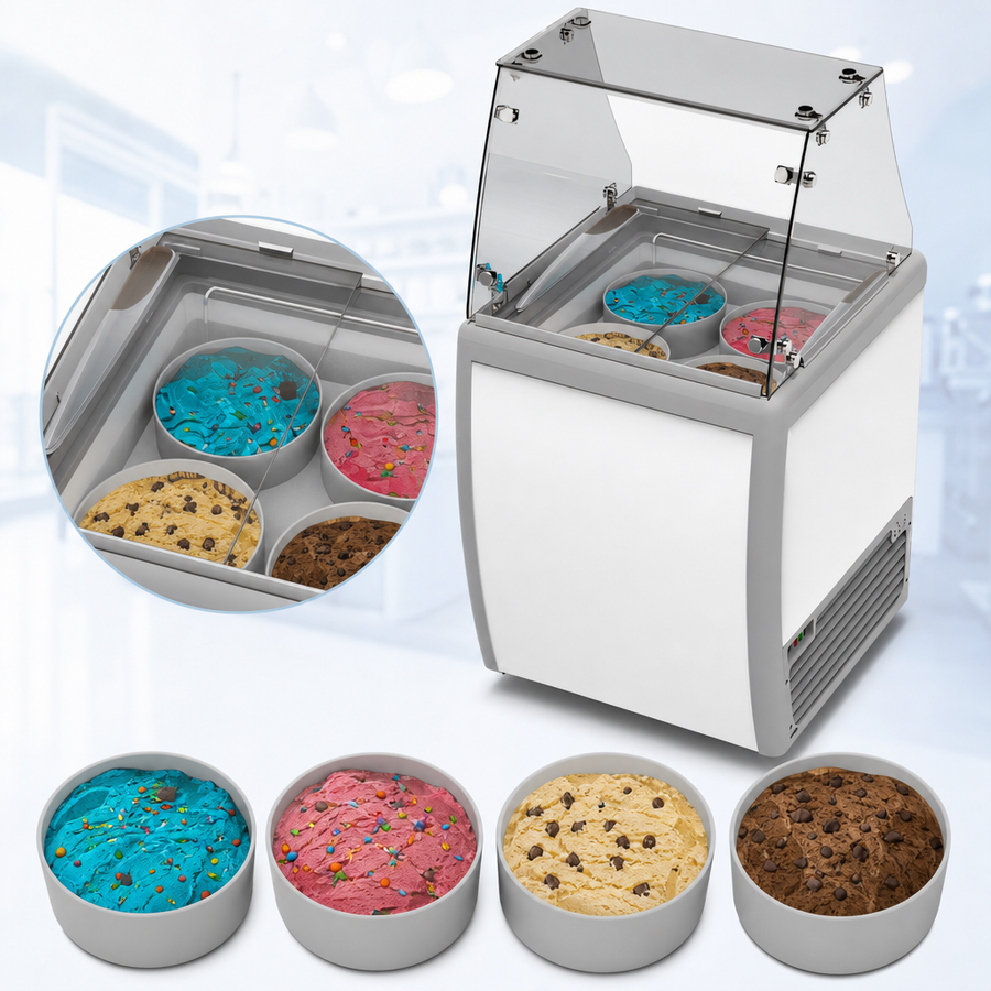 Four-Tub Display Layout