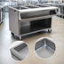 Thumbnail image #3 for Spec-Master SPHT4OB-240 4-Well Electric Mobile Sealed Well Hot Food Table with AutoFill