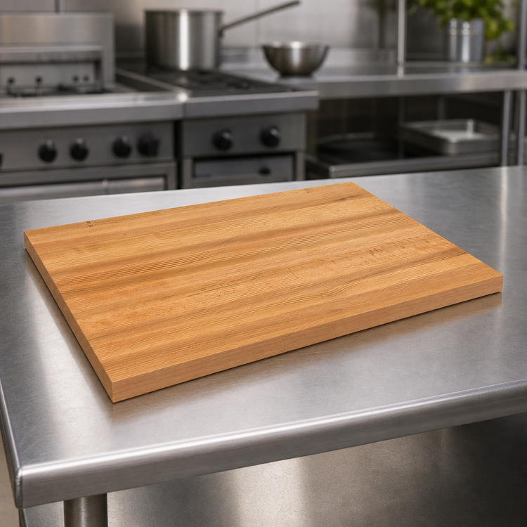 Product image #3 for John Boos Appalachian Red Oak Edge Grain Island Countertop, 36 x 32 x 1-1/2 Inch, Varnique Finish