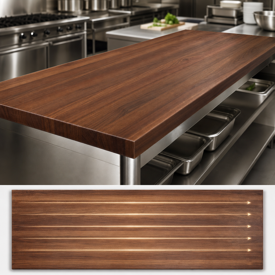 Full-Length Edge Grain Construction