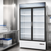 Thumbnail image #3 for Everest EMSGR33C 2-Section Reach-In Glass Door Chromatography Refrigerator, 36 Cu. Ft., Bottom-Mounted Self-Contained