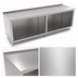 Thumbnail image #3 for John Boos Open Front Cabinet Base Work Table with 16-Gauge Stainless Steel Top and 1-1/2-Inch Rear Riser, 144 x 30 Inches