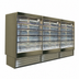 Thumbnail image #3 for Howard-McCray 35E Series Remote Dairy Open Merchandiser, Straight Sides, 39 Inch Wide x 78.5 Inch High, Stainless Steel, LED Lighting