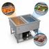 Thumbnail image #4 for Vollrath Hot/Cold/Frozen 2-Well Flat Flange Modular Drop-In Food Well, 120/208-240V
