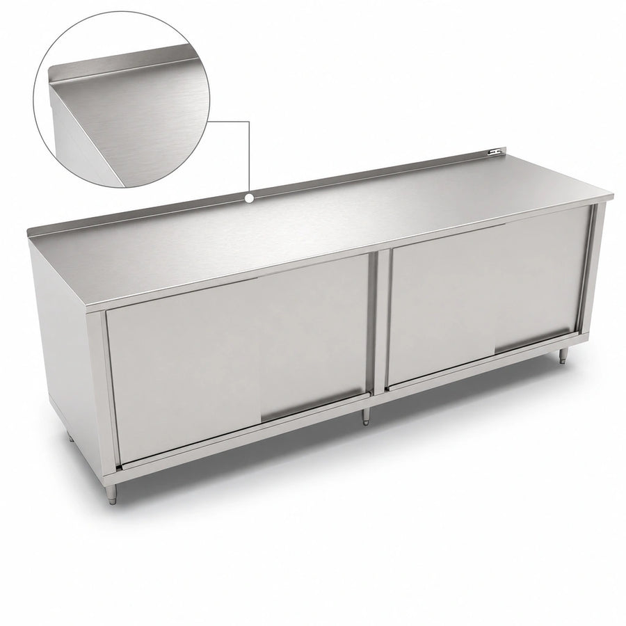 16-Gauge Stainless Steel Top