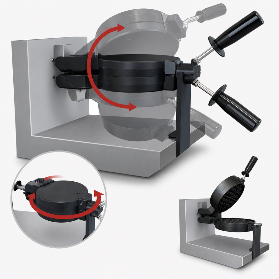 180° Swivel Flip Mechanism