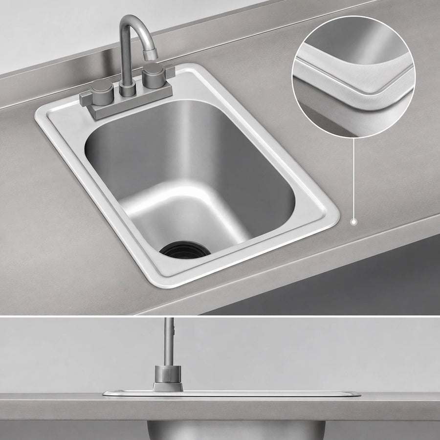 Self-Rimming Drop-In Design