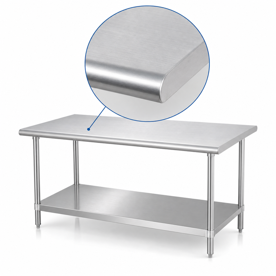 18-Gauge 400-Series Stainless Steel Top