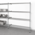 Thumbnail image #3 for Metro Super Erecta Chrome-Plated Wire Add-On Shelving Unit, 72