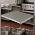 Thumbnail image #3 for Eagle Group Valu-Master Solid Commercial Shelf with Marine Edge, 60 x 21 Inch, Galvanized Steel, Gray Epoxy Finish