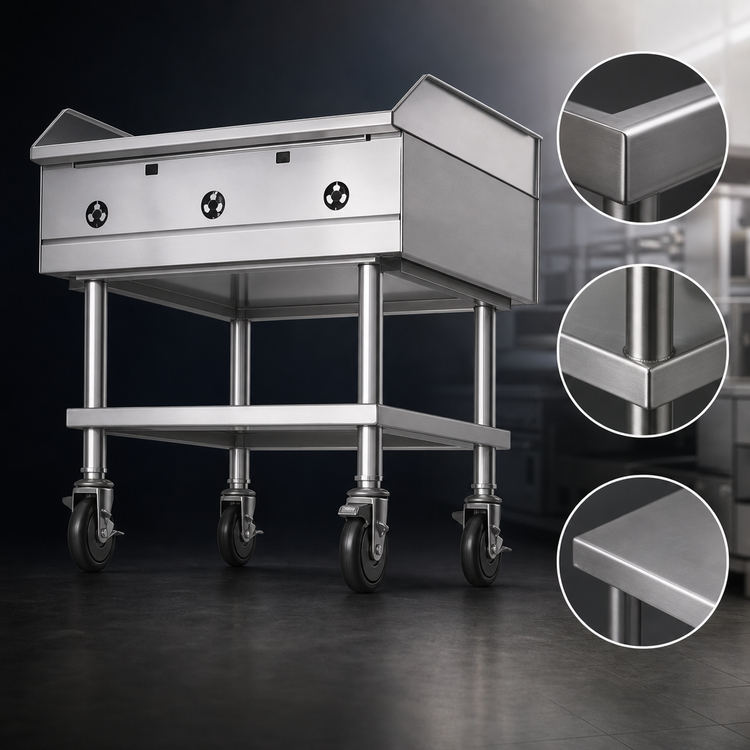 Product image #3 for Southbend Counterline 24-Inch Stainless Steel Equipment Stand with Undershelf