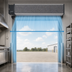Thumbnail image #3 for Berner Industrial Series IDC12-2108E 108-Inch Electric Heated Direct Drive Air Curtain, 2 x 1/2 HP, 28 kW