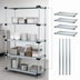 Thumbnail image #3 for Quantum 48-Inch W x 21-Inch D x 86-Inch H Solid Shelving Starter Kit