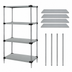 Thumbnail image #3 for Quantum Commercial Solid Stainless Steel Shelving Starter Kit, 42